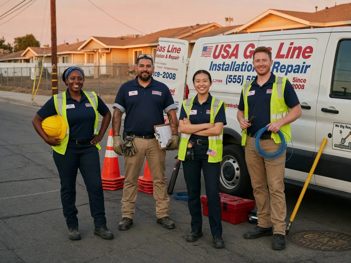 Gas Line Installation company in Newell, IA